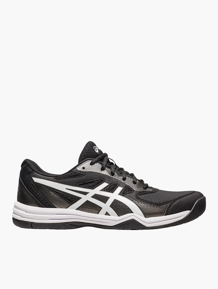 Black asic tennis shoes sales